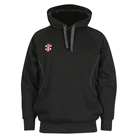 GRAY NICOLLS Storm Men's Hoody, Black, S Cover