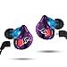 KZ ZST Dynamic Hybrid Dual Driver in Ear Earphones (Colorful with Mic)