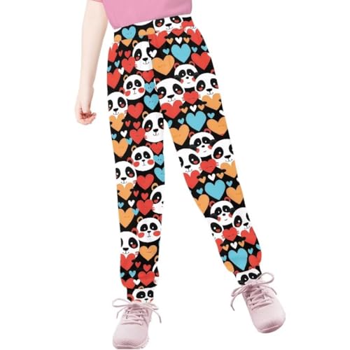 Pinupub Graphic Jogger Sweatpants for Boys Kids Elastic Waist Stretch Casual Youth Girls Sport Pants3