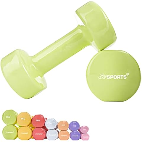 ScSPORTS® Vinyl Hanteln 2 x 5 kg Cover