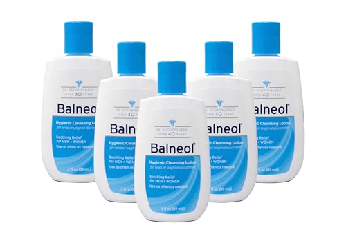 Balneol Hygienic Cleansing Lotion 3 oz (Pack of 5)