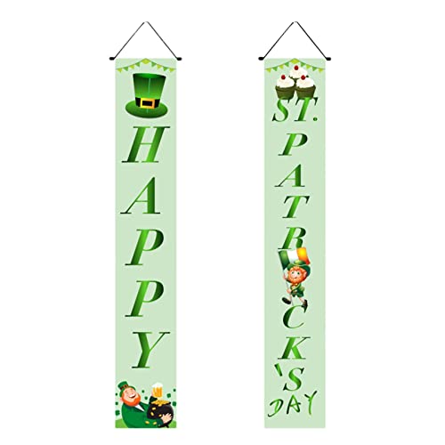 Fondo de tela para el día de San Patricio, pancarta del día de San Patricio para niños y niñas
