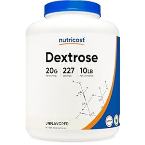 Nutricost Dextrose Powder 10 LBS – Non-GMO, Gluten Free