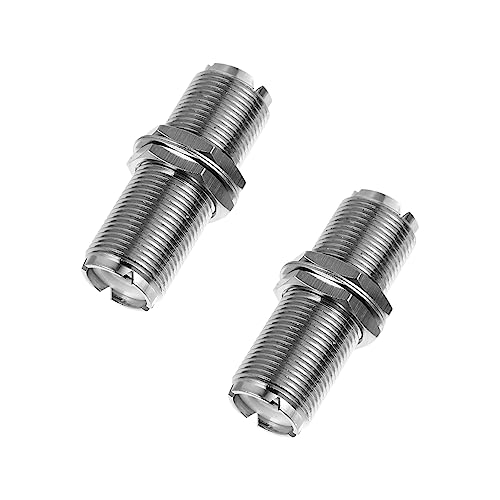 Adaptador UHF hembra para evitar pérdidas de señal en cables coaxiales de antenas de radio SHINEOFI