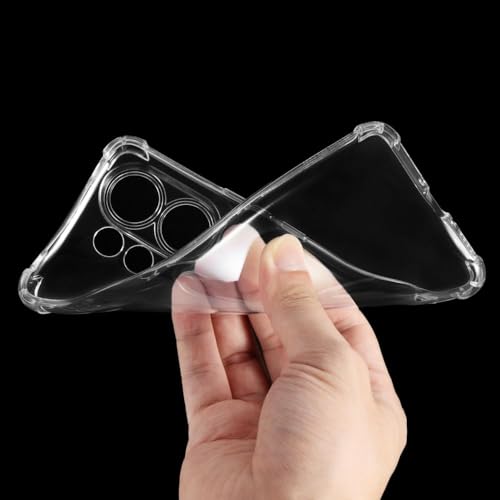 Image of REALCASE Crystal Clear Vivo X200 FE 5G Back Cover Case | Protective Design Transparent Back Cover Case for Vivo X200 FE 5G