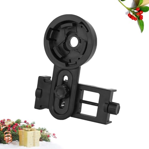 Adaptador de telescopio para móvil soporte universal ajustable de 55-98mm para smartphone 5
