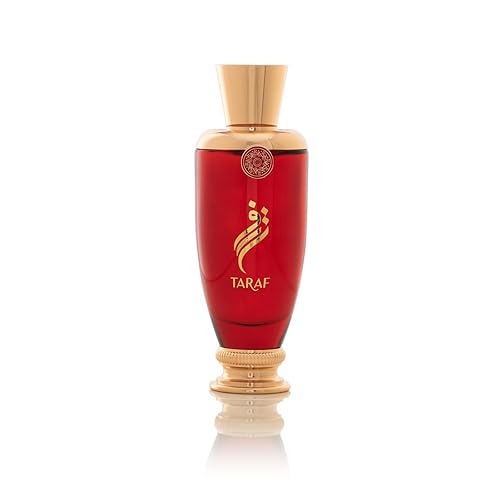 Arabian Oud TARAF 3.4 fl oz  Eau de Parfum Unisex  Mejorana, Rosa Búlgara, Piel y Ámbar Cedro  Aromático y Oriental Aromatico.
