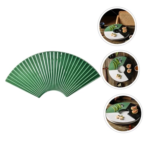 Plato de cerámica estilo japonés para sushi miniatura 7