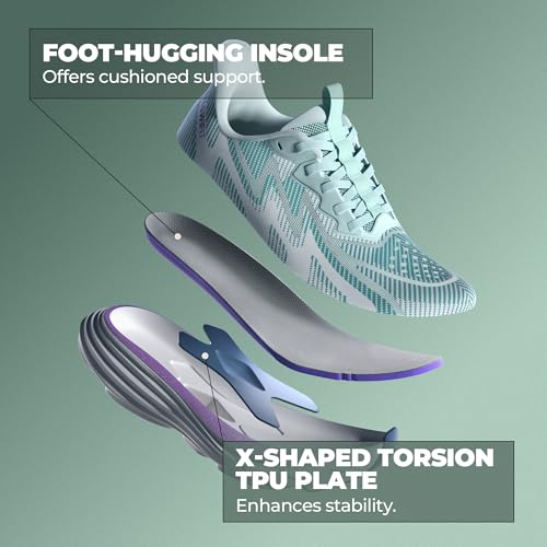 Image of ALLSWIFIT Women's Slip On Walking Shoes Hands-Free Cushion Running Tennis ActiveSolid Non-Slip Comfortable Workout Gym Athletic Fashion Sneakers