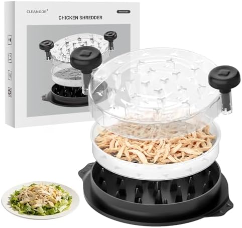 Cleangor Chicken Shredder Tool Twist, Visible Chicken Breast Shre...