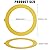 3pcs Flush Valve Seal for Kohler, Silicone Canister Flush Valve Kit Leak-Proof Toilet Tank Gasket Replacement Compatible with Kohler K-GP1059291(Yellow)