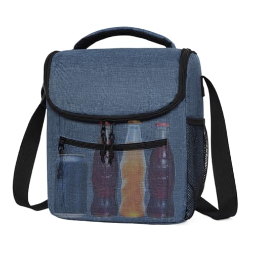 Refrigerador térmico de camping | Refrigerador flexible de viaje para senderismo | Bolsa de comida termorregulada para senderismo picnic y actividades al aire libre