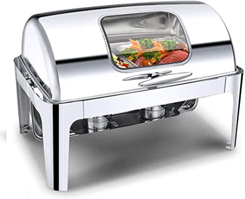 Chafing Dish à alcool efficace en énergie pour buffet hôtelier et cafétéria - 7