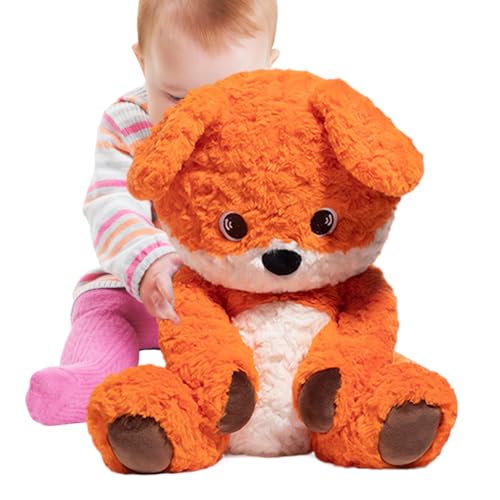 Vibhgtf - Peluche de zorro de peluche para mujer y niña, hogar, oficina, sofá, cama, sala de juegos, coche, cumpleaños y fiestas