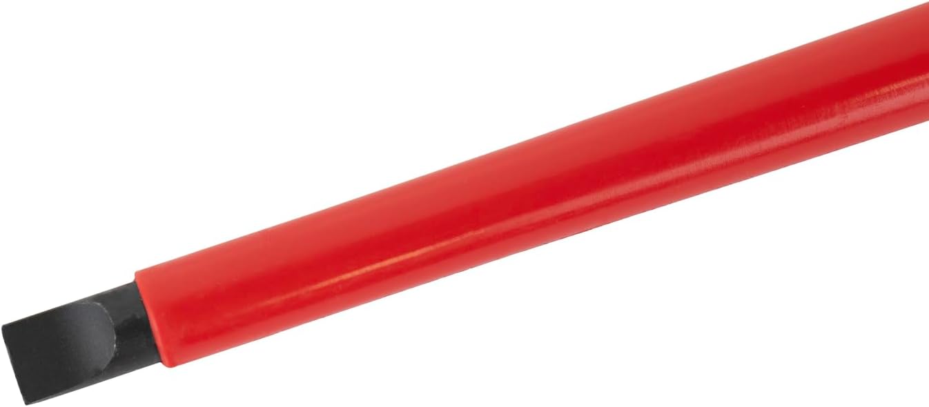 C. K Tools T49144-100 Dextro VDE Insulated Slotted Driver Cabinet Tip 25/64-Inch x 8-Inch Shaft