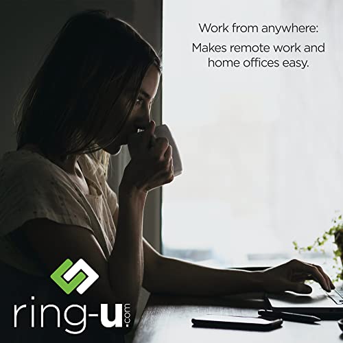 Ring-U Hello Hub Small Business Phone System (Pbx) And Service (Voip). Up To 30 Lines And 75 Extensions. Keep Your Number! Set-Up Easier Than A Wireless Router. Ring-U Service Required. #TOP2