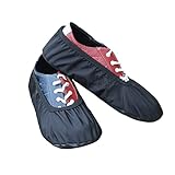 INOOMP 1pair Storage Sports Bowling Black Slip Shoes Indoor Outdoor Protectors Cover Boot Covers Flower Wear-resistant Rack Overshoes Bedroom Shoe Anti