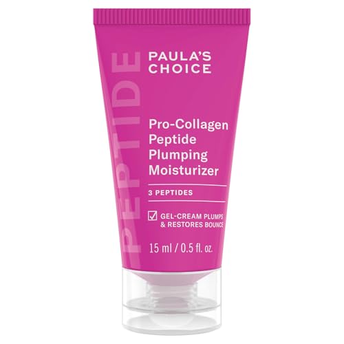 Paula’s Choice Pro-Collagen Peptide Plumping Moisturizer - Gesichtscreme - Glättet & Spendet Feuchtigkeit - Sichtbar Aufpolstert & die Elastizität - mit Hexapeptid-5 - Alle Hauttypen - 15 ml