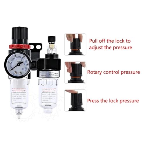 Filtre à air AFC2000 G1/4 robuste avec séparateur de précision robuste
