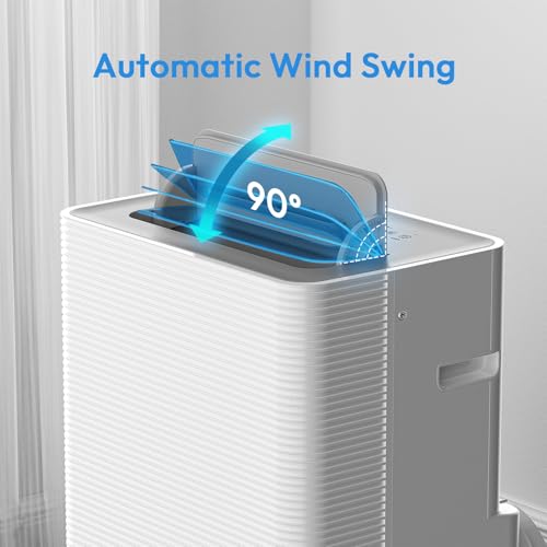 Image of Portable Air Conditioners,14000 BTU 3-in-1 Portable AC unit for Rooms up to 450 Sq. Ft, Featuring 24H Timer, Smart Sleep Mode, Window Kits Included, Perfect for Bedrooms, Kitchens, and Apartments