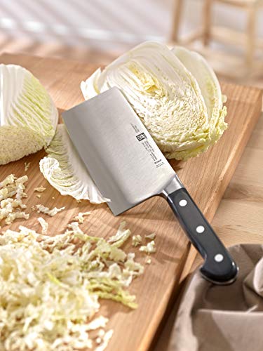 ZWILLING Pro Chin. Kochmesser, Klingenlänge: 18 cm, Rostfreier Spezialstahl, Kunststoffgriff, Schwarz