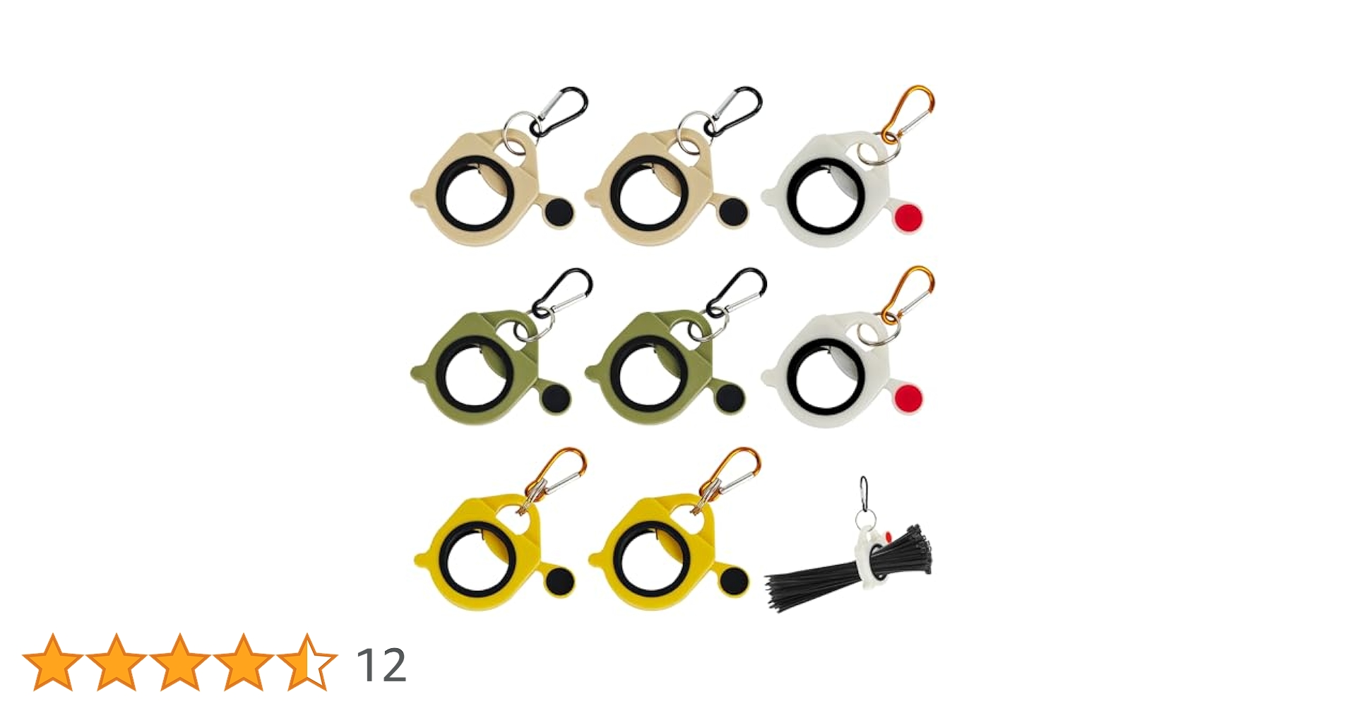 小物 ru CANAANIN Zip Tie Holder Cable Tie Holder Organizer, Safe