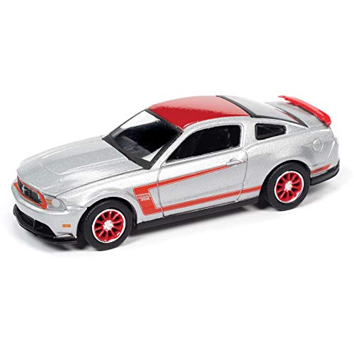 Modelo Autoworld 1/64 Ford Mustang Boss 302 2012 miniatura 1
