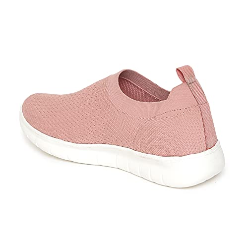 Image of Marc Loire Women's Lightweight Athleisure Knitted Active Wear Slip-On Sneaker Shoes for Sports, Athletics and Walking