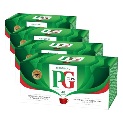 Eric Bur No Brand Pg Tips 40S Te Negro 12X116G C/12 (Paquete de 4)