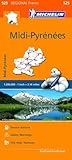 Michelin Regional Maps: France: Midi-Pyrénées Map 525
