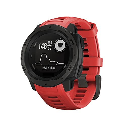 Bracelet Garmin Instinct à libération rapide silicone bleu sarcelle - 5