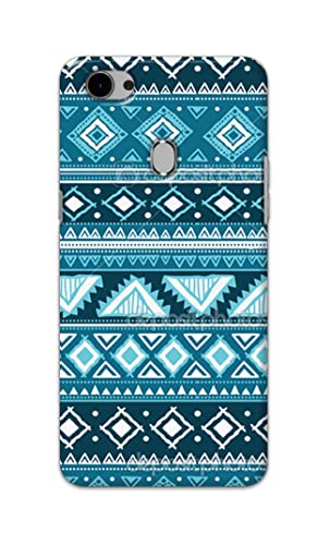 Image of PRINTFIDAA Coloured Tribal Pattern Hard Back Cover for Oppo F7 Back Cover -(P6) KAT1008