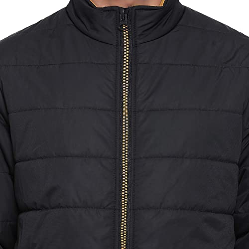 Image of PERFKT-U Winter Zipepr Standard Length Polyester Puffer Jacket For Men