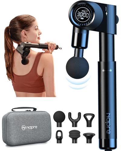 Napre Massagepistole Massage Gun Muskel Percussion Massagegerät mit 32...