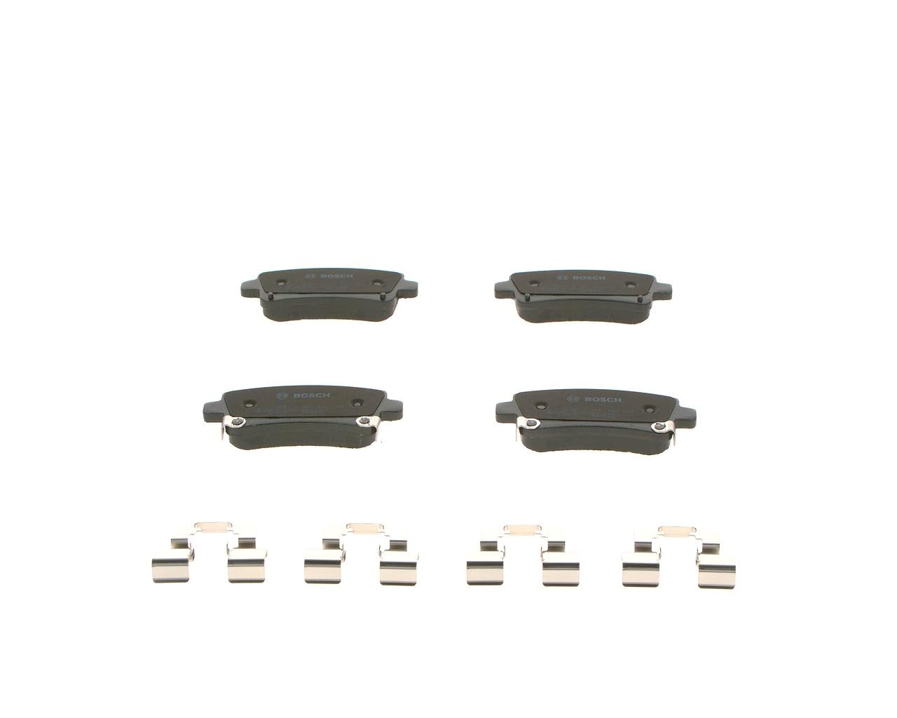 Bosch BP1190 Plaquettes de frein - Essieu arrière - certification ECE-R90 - 1 jeu de 4 plaquettes