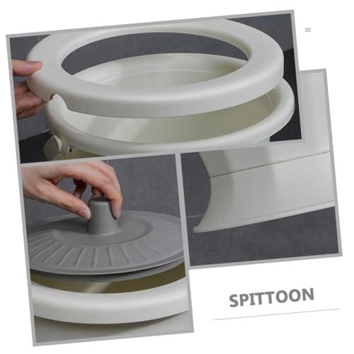 Pot à urine portable et bedside commode compacte avec couvercle - 6