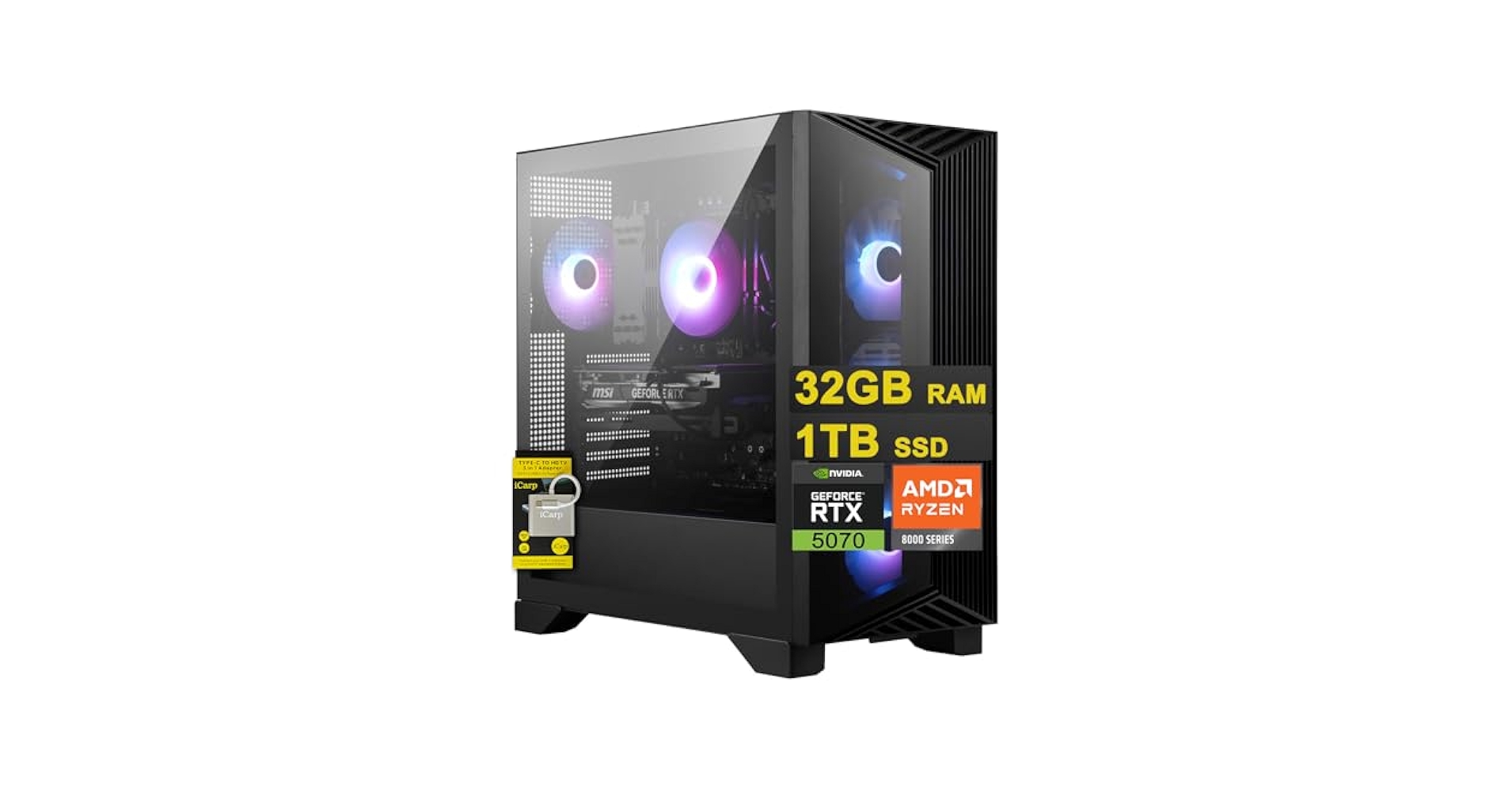 megumiiiiii  Amazon.com: MSI Codex Z2 Gaming Desktop: AMD R7-8700F