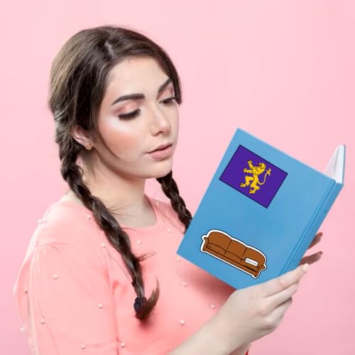 Image of Zesta Aesthetic Stickers for Laptop /Waterproof Anime Decal for Books /Vinyl Sticker for Fridge /Easy to Use Korean Car Sticker Kawaii Cute Stickers (Big Bang Theory)