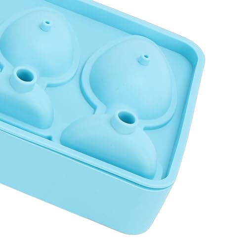 Molde de silicona para cubitos de hielo con tapa miniatura 7