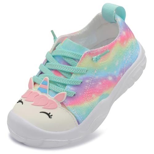 Image of JIASUQI Toddler Shoes for Boys Girls Slip on Sneakers Wide Toe Walking Shoes Toddler Sock Shoes