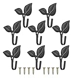 Accessoire de salle de bain élégant : le design raffiné en forme de feuille de ces crochets porte-serviettes apporte une touche de sophistication et rehausse l’esthétique de votre salle de bain. porte-clés vintage, crochet porte-clés original