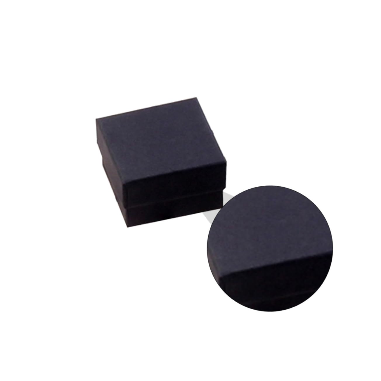 BESTYASH Scatole per Accessori in Carta Kraft Nere 96 Pezzi Scatoline Piccole per Confezioni e Conservazione Raffinata e Resistente
