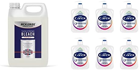 McKLords Thick Strong Bleach, 5 Litre