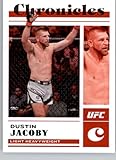 2023 Panini Chronicles #17 Dustin Jacoby Light Heavyweight Official UFC/MMA Trading Card in Raw (NM or Better) Condition