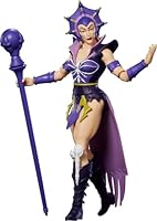Masters of the Universe Origins Action Figure 200X Cartoon Collection Evil-Lyn, 5.5 Inch 1980s MOTU TV Villainess, Detailed Design & Wand Accessory, JHJ95