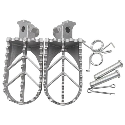 Cale-pieds XR50R et CRF50 antidérapants en acier inoxydable