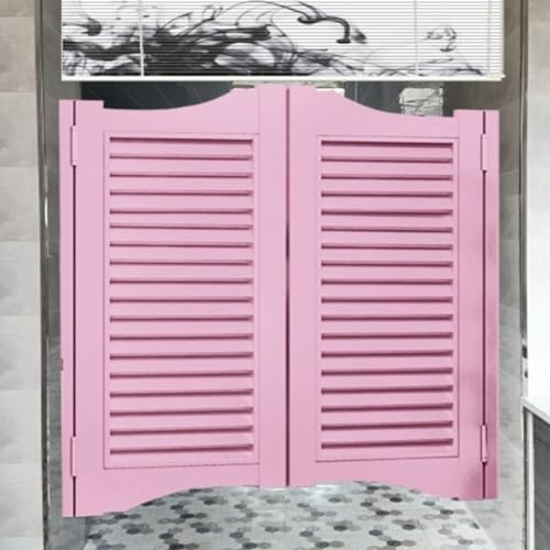 WOLWES Portes Battantes, Portes Battantes En Bois Massif For Entrée Intérieure, Portes Battantes De Café Modernes Blanches, Porte Battante Pliante For Bars, Porches, Entrées, Cuisines, Salles De Bains