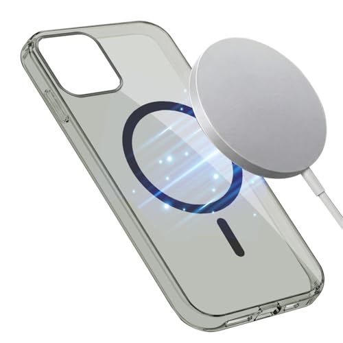 Image of Jkobi Lifetime Anti-Yellow MagSafe Compatible Clear Back Cover Case for Apple iPhone 11 Pro Max (Sleek Hard Crystal | Shockproof and Camera Protection)