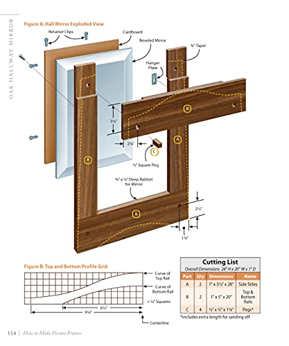 How to Make Picture Frames: 12 Simple to Stylish Projects from the Experts at American Woodworker (Fox Chapel Publishing) Matting, Mounting, Router Moldings, Table Saw Frames without Jigs, and More - Image 4