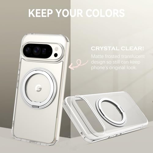 Coque protection Google Pixel 10 Pro XL fine antichoc transparente MagSafe